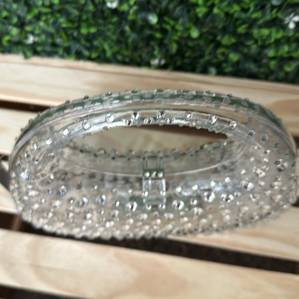 Like Dreams Clear Crystal Clutch Bag #11 - Picture 3 of 7